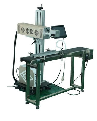 CO2 Laser Marking Machine CCD Visual Recognition Flying Laser Marker For Metal