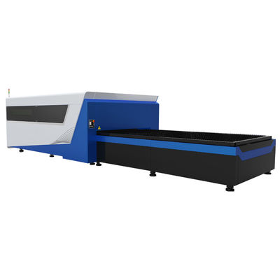 Raycus Laser Cutting Machine 1KW - 4KW  Fiber Laser Cutter For Steel Sheet