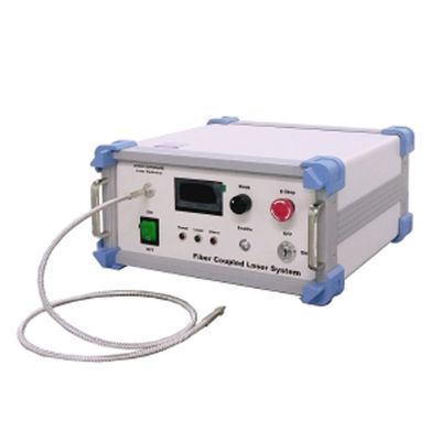 &lt;50W High Power Fiber Coupled Diode Laser System with Integrated Electronics