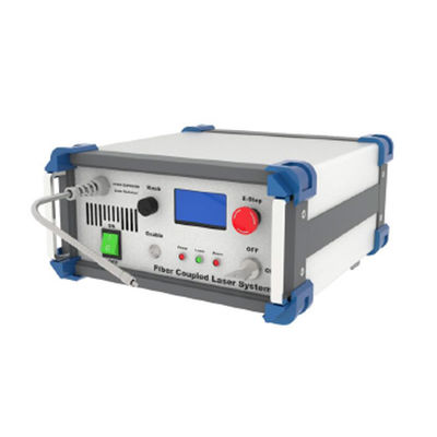 &lt;50W High Power Fiber Coupled Diode Laser System with Integrated Electronics