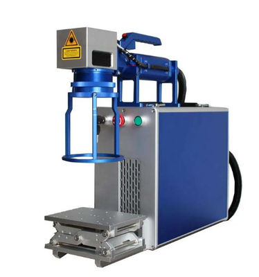 Small Handheld Fiber Laser Marking Machine 20W Compact Laser Engraver For Metal